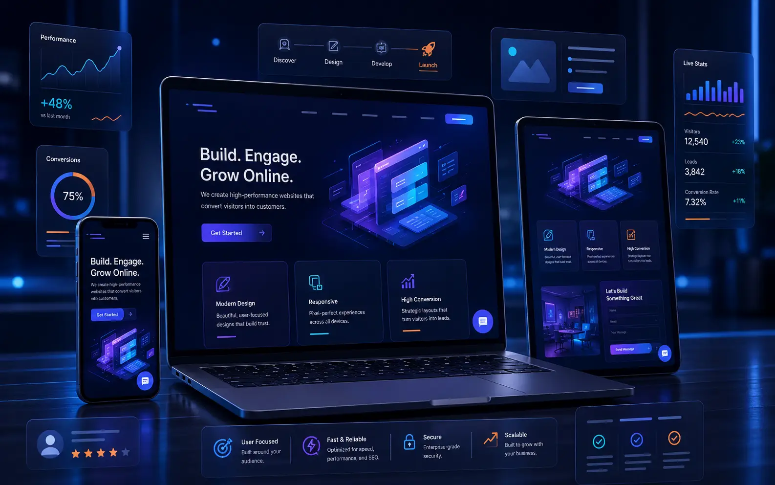 Desarrollo web profesional para empresas