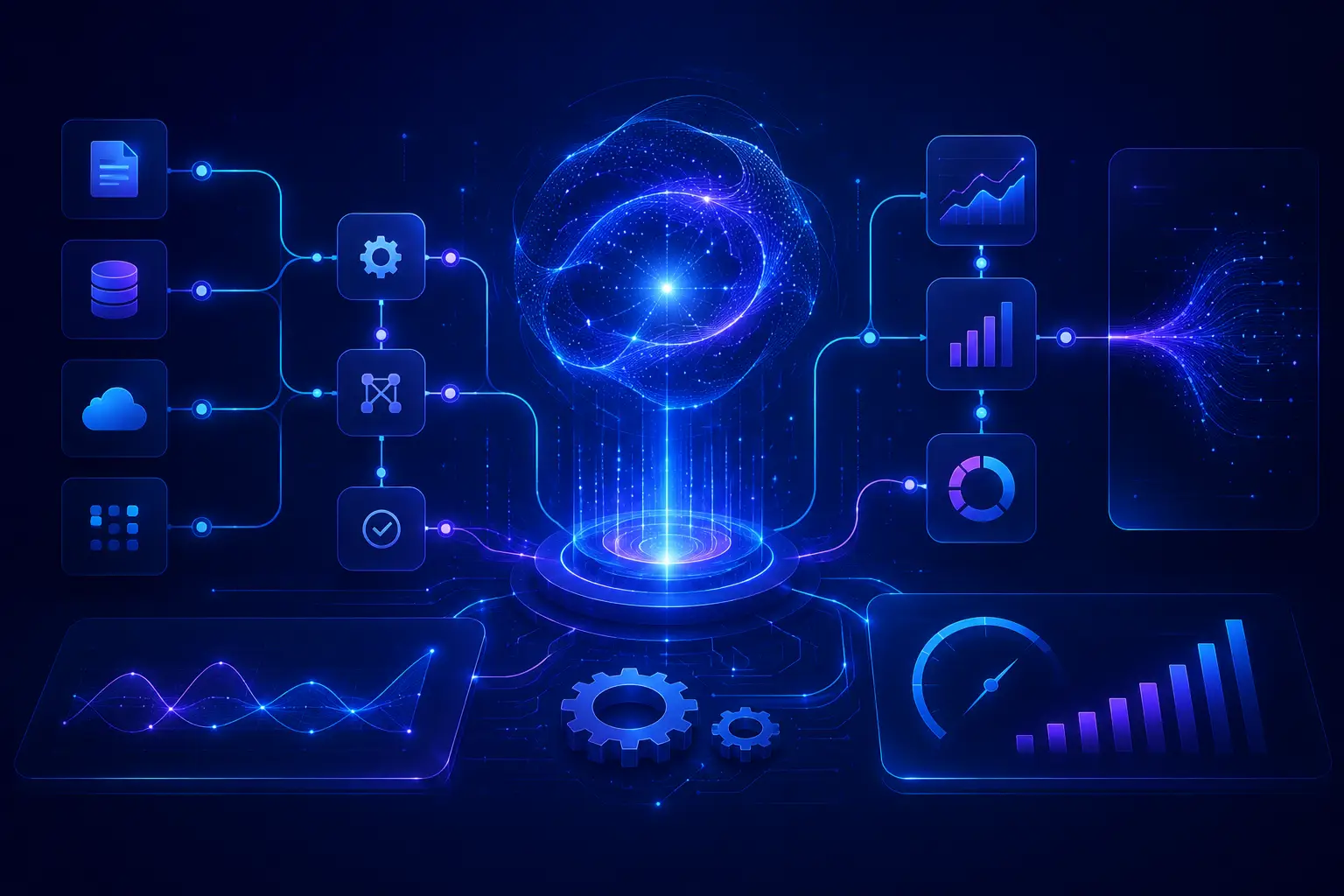 Soluciones de automatización e inteligencia artificial para optimizar procesos empresariales